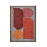 Modern Muse Earthy Elements 2 Canvas Painting- Brown