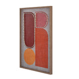 Modern Muse Earthy Elements 2 Canvas Painting- Brown