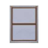 Modern Muse Abrstact Mountain 1 Canvas Painting- Brown
