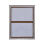 Modern Muse Abrstact Mountain 1 Canvas Painting- Brown