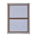 Modern Muse Abrstact Mountain 2 Canvas Painting- Brown