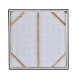Art Couture Black Grid Wall Art- Multicolor