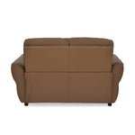 Norma 2 Seater Fixed Sofa- Camel Brown
