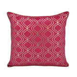 Madhuban Jharokha 16" x 16" Cushion Cover- Pink