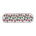 Madhuban Lotus Motif 6-Seater Table Runner- Pink