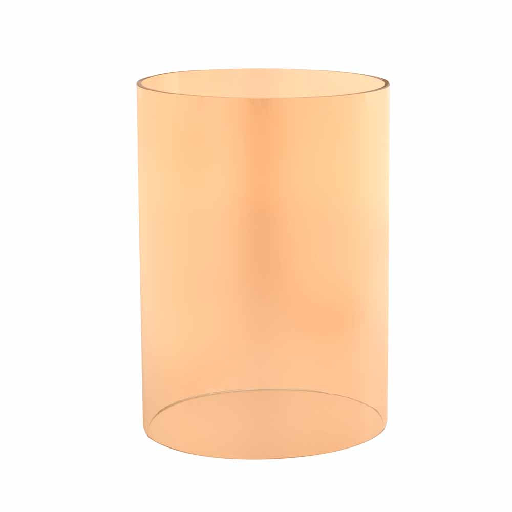 Lotus Jali Metal & Glass Candle Holder (Gold)