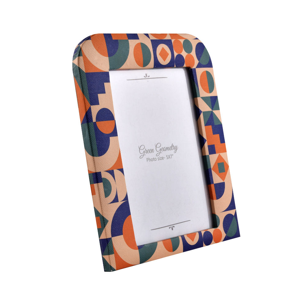 Geometric Arch Table Photo Frame (Multicolor, 5 x 7 Inch)