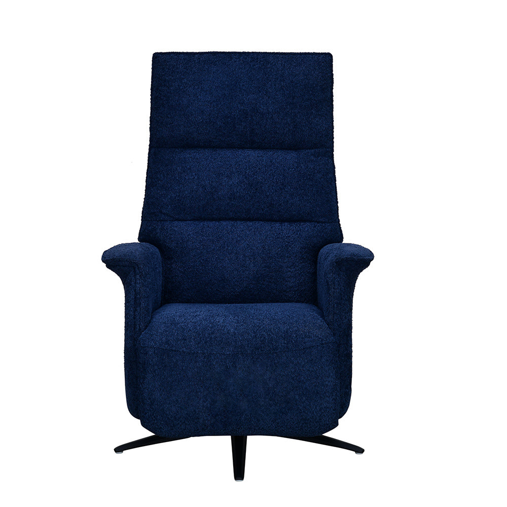 Hover 1 Seater Triple Motor Zero Gravity Electric Recliner- Blue