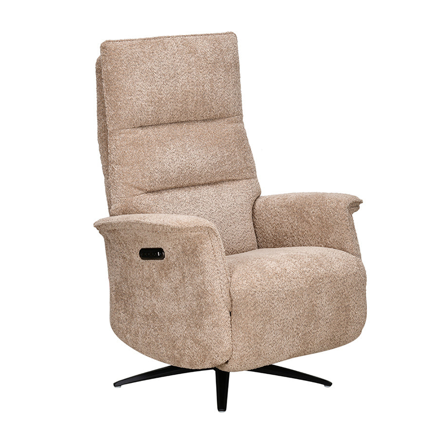 Hover 1 Seater Triple Motor Zero Gravity Electric Recliner- Beige