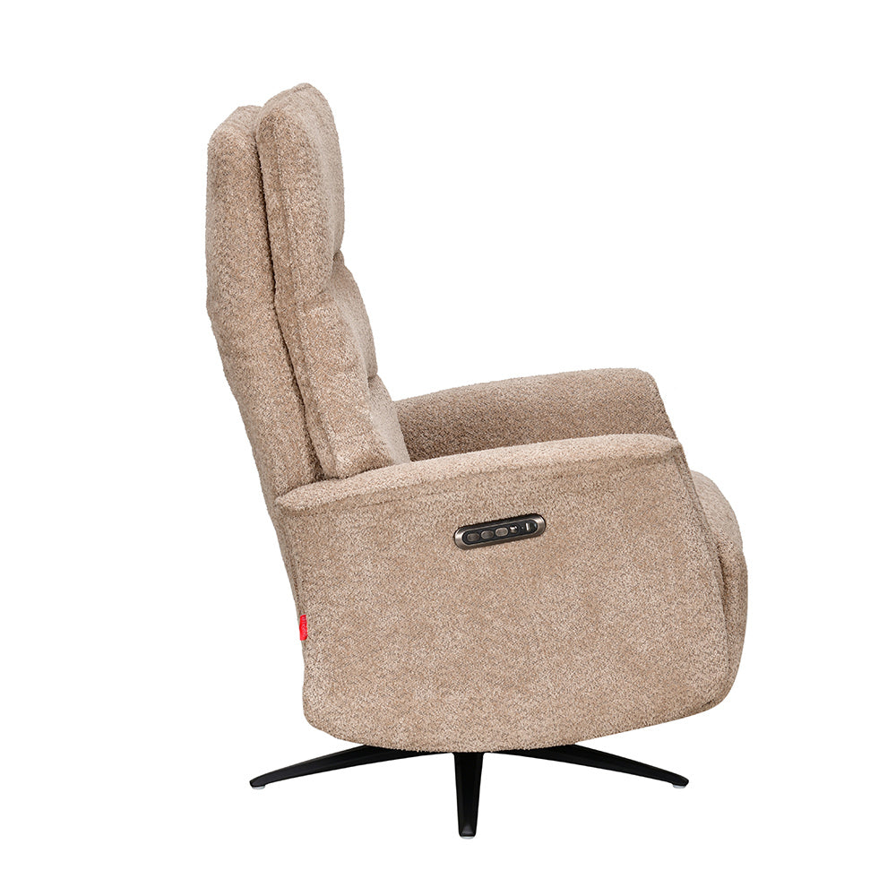 Hover 1 Seater Triple Motor Zero Gravity Electric Recliner- Beige