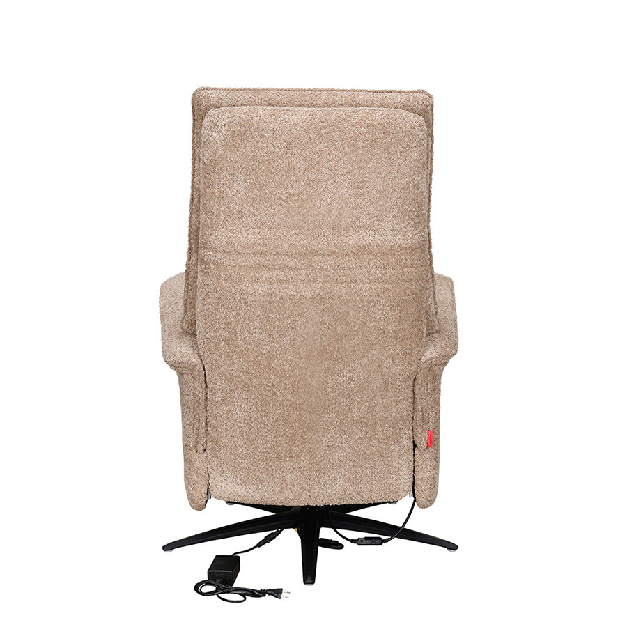 Hover 1 Seater Triple Motor Zero Gravity Electric Recliner- Beige