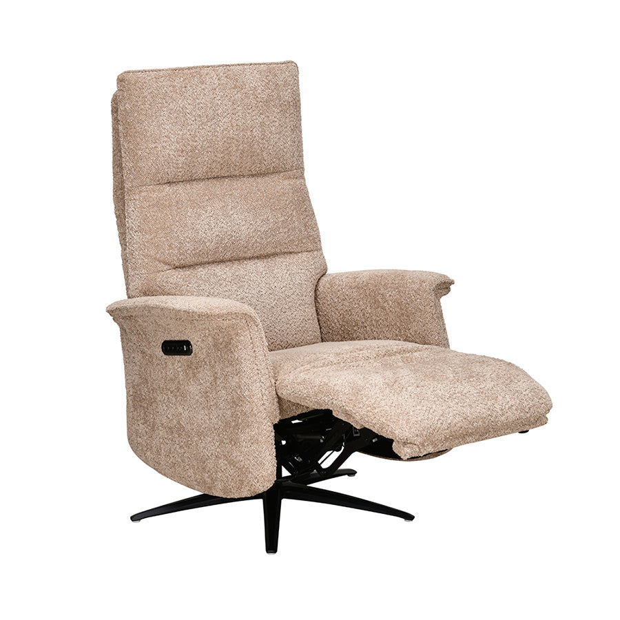 Hover 1 Seater Triple Motor Zero Gravity Electric Recliner- Beige