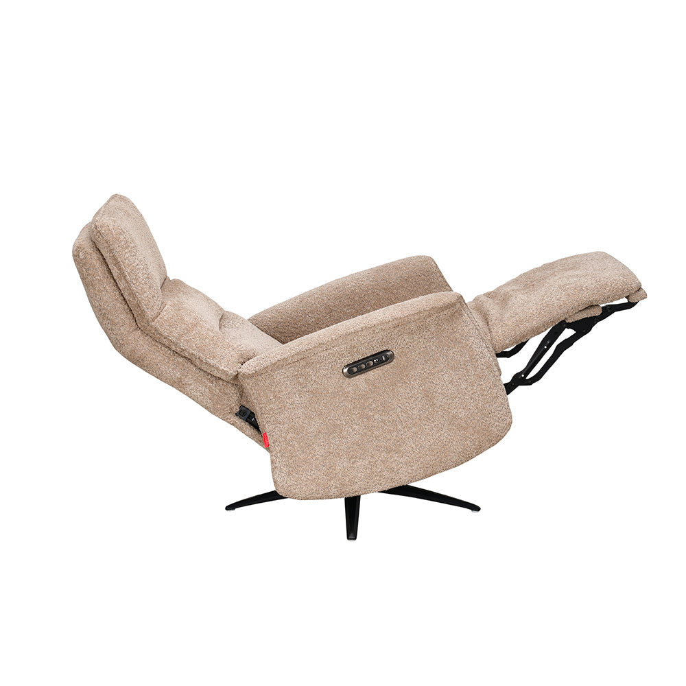 Hover 1 Seater Triple Motor Zero Gravity Electric Recliner- Beige