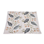Decorative Leaf Design Cotton Trivet (Multicolor)