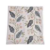 Decorative Leaf Design Cotton Trivet (Multicolor)