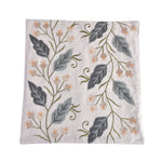 Decorative Leaf Design Cotton Trivet (Multicolor)
