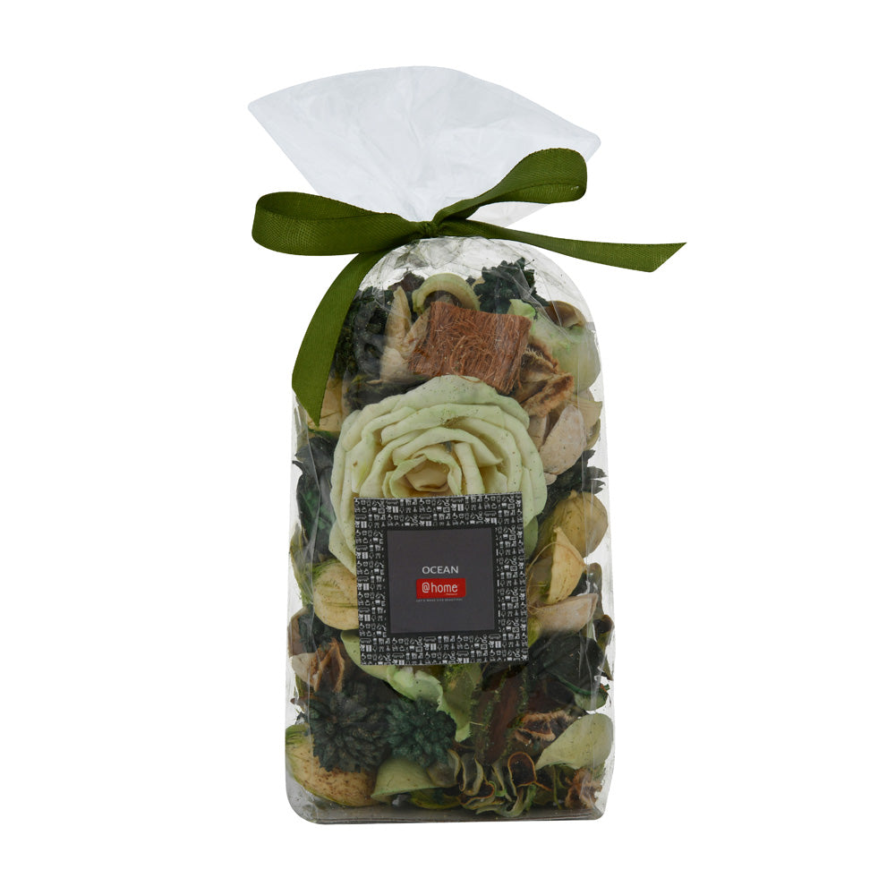 Ocean Fragrance Dried Flowers and Leaves Potpourri Pouch 125 gm- Green
