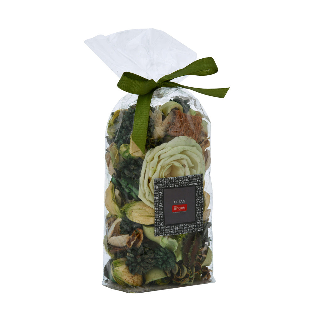 Ocean Fragrance Dried Flowers and Leaves Potpourri Pouch 125 gm- Green