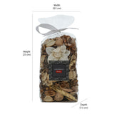 Ginger Bread Fragrance Dried Flowers and Leaves Potpourri Pouch 125 gm- Beige