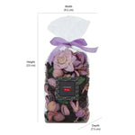 Lavender Fragrance Dried Flowers and Leaves Potpourri Pouch 125 gm- Lilac