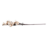 Artificial Mini Roses Flower Bunch (White)