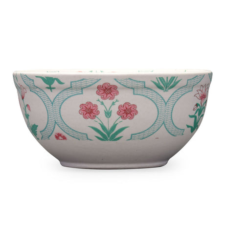 Floral 250 ml Serving Bowl- Green