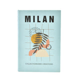Milan Book Shaped Storage Box (Large, Blue)
