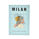 Milan Book Shaped Storage Box (Large, Blue)