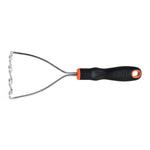 Baker's Secret Stainless Steel Potato Masher- Silver