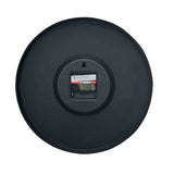 Round Plastic Analog Wall Clock (Taupe)