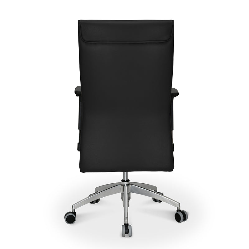 Command High Back Leatherette Office Chair (Black)1
