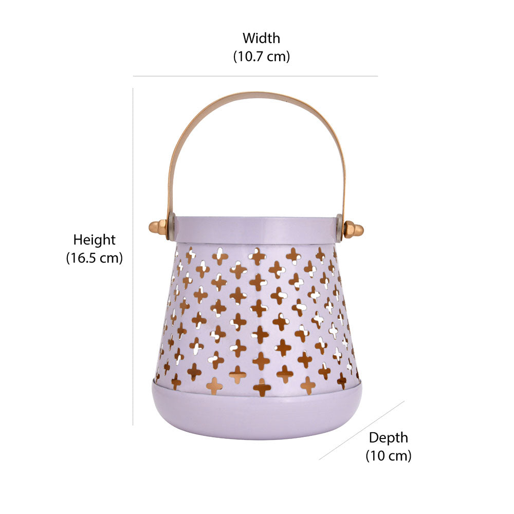 Decorative Mini Lantern- Lavender