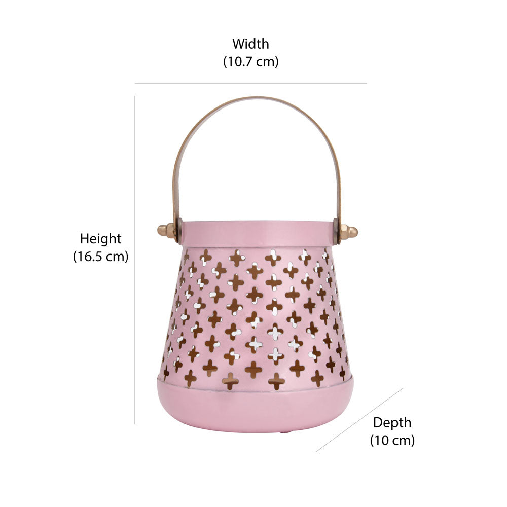 Decorative Mini Lantern- Pink