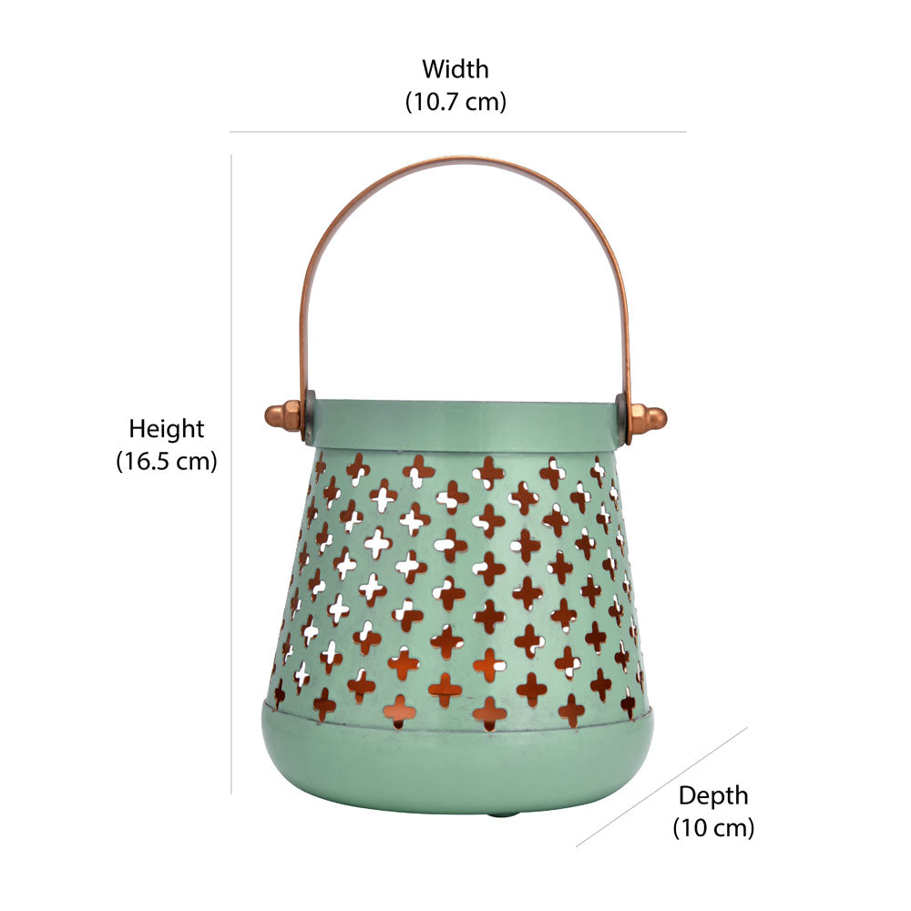 Decorative Mini Lantern- Green