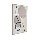 Abstract Decorative Wall Painting- Beige & Cream