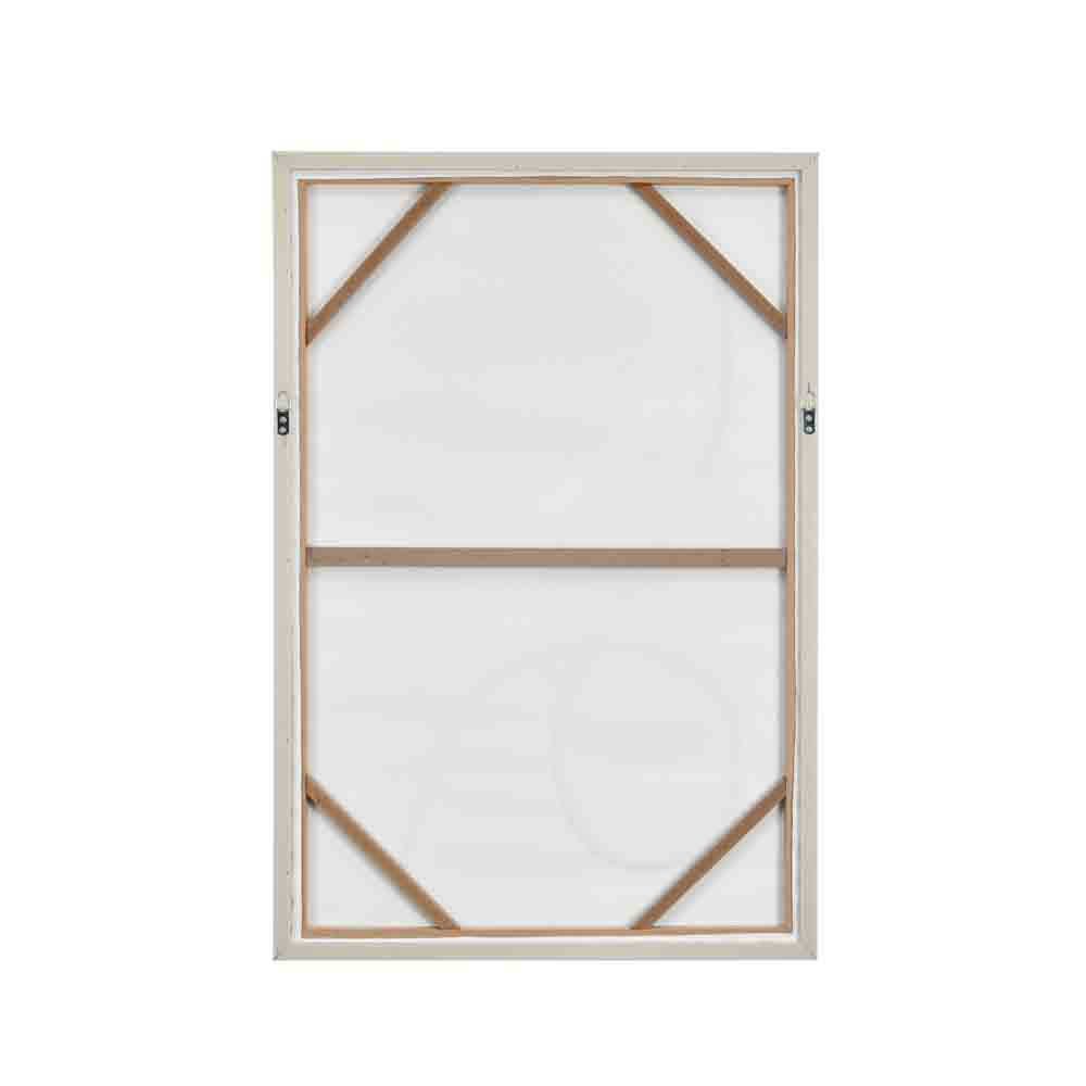 Abstract Lines Decorative Wall Painting- Beige & Cream