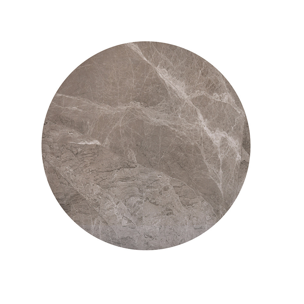 Estel Ceramic Top Center & Side Table Set (Grey)