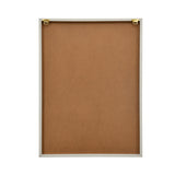 Geometric Lines Canvas Wall Painting (Beige & Cream)
