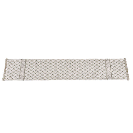 Decorative Abstract Cotton Table Runner (180 x 33 cm, Multicolor)
