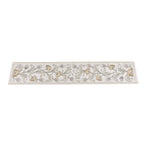 Decorative Floral Cotton Table Runner (180 x 33 cm, Multicolor)