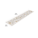 Decorative Floral Cotton Table Runner (180 x 33 cm, Multicolor)