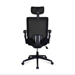 Poise High Back Mesh Chair- Black