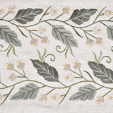 Decorative Leaf Design Cotton Table Runner (120 x 33 cm, Multicolor)