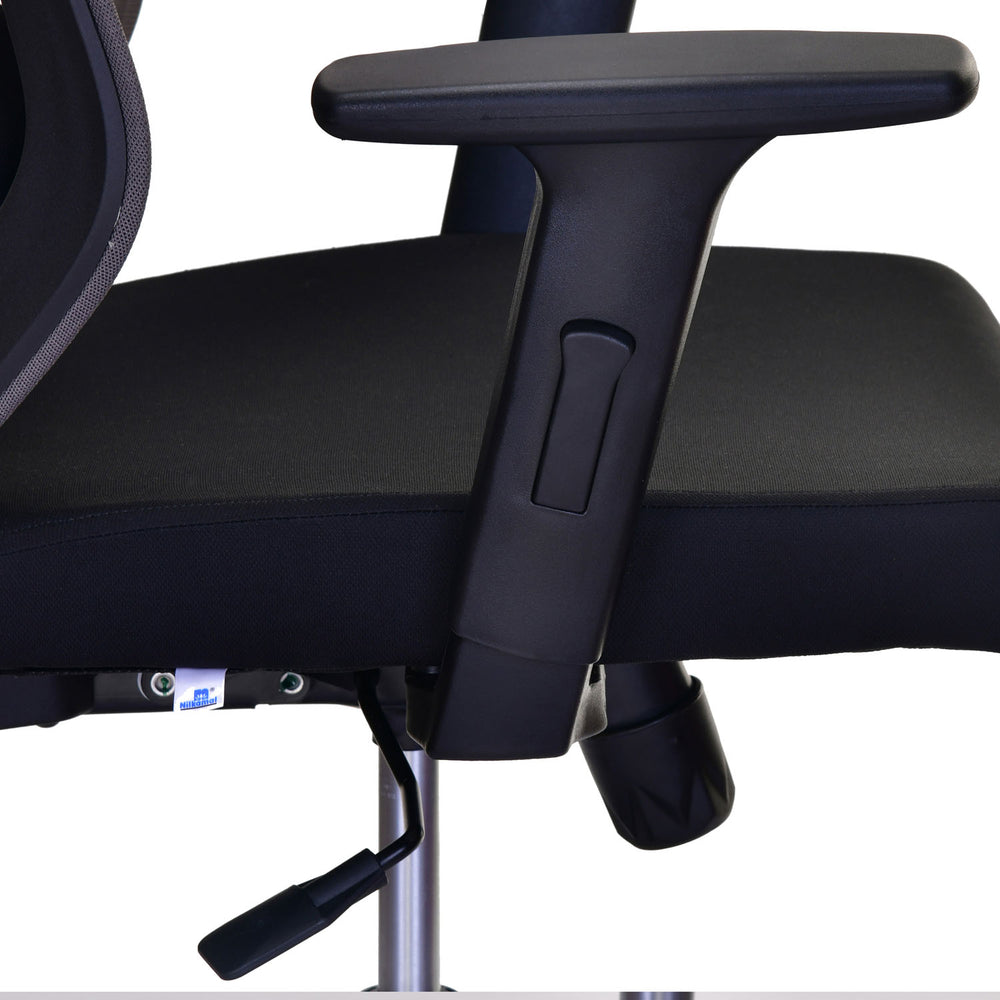 Poise High Back Mesh Chair- Black
