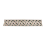 Decorative Leaf Design Cotton Table Runner (180 x 33 cm, Multicolor)