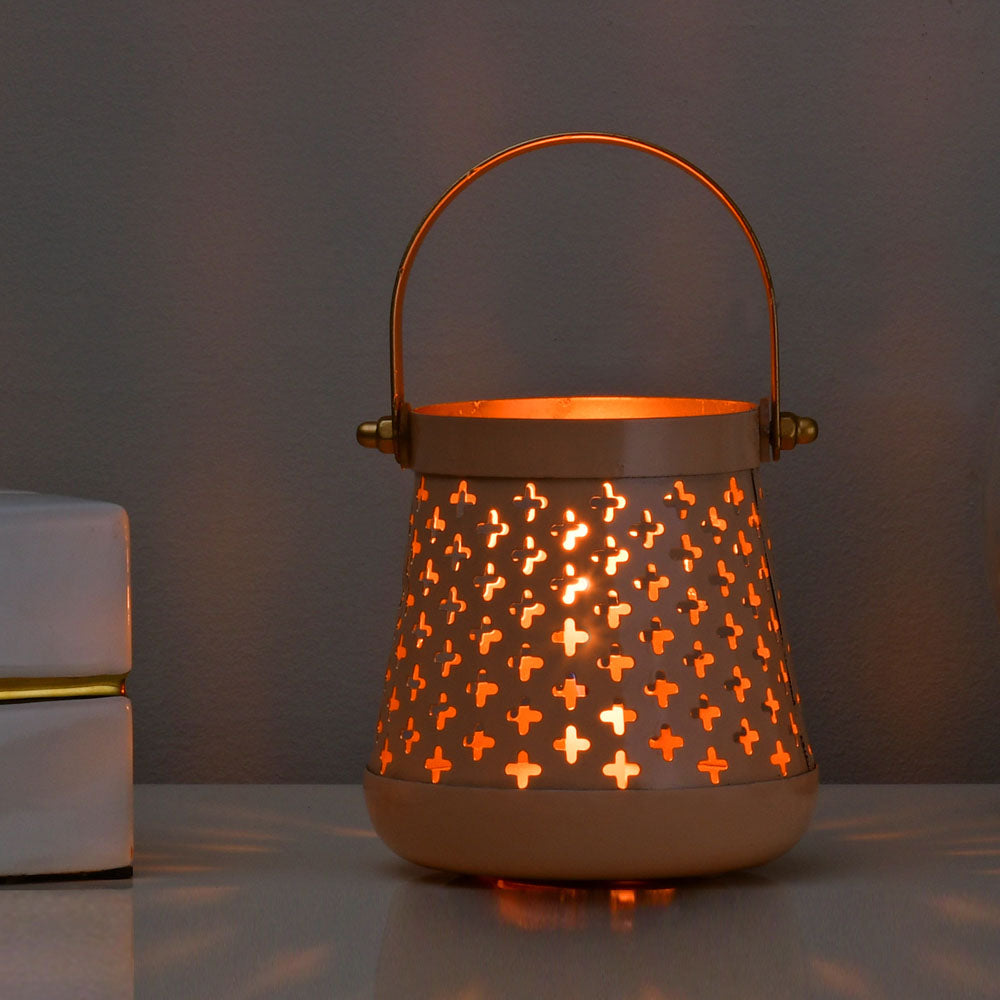 Decorative Mini Lantern- Peach