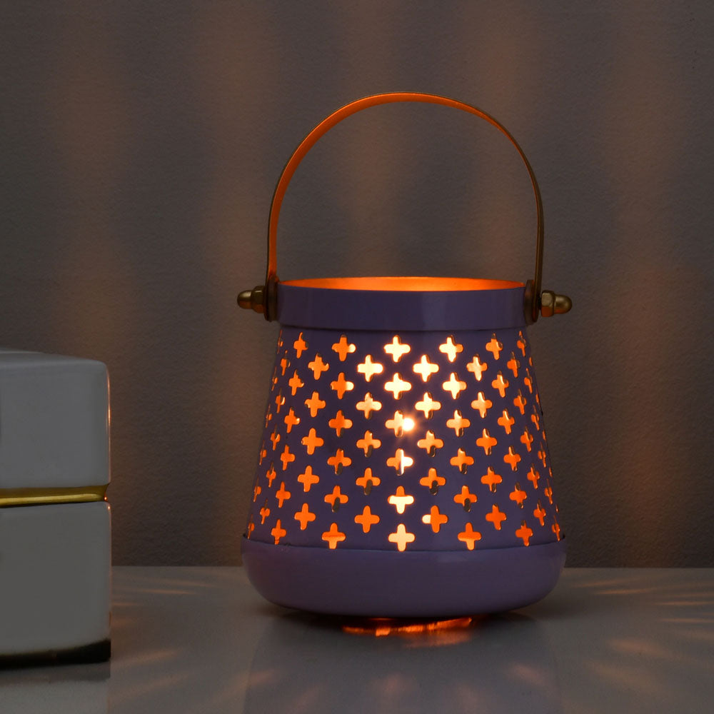 Decorative Mini Lantern- Lavender