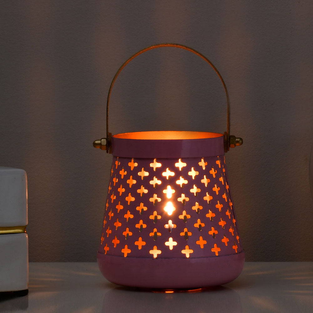 Decorative Mini Lantern- Pink