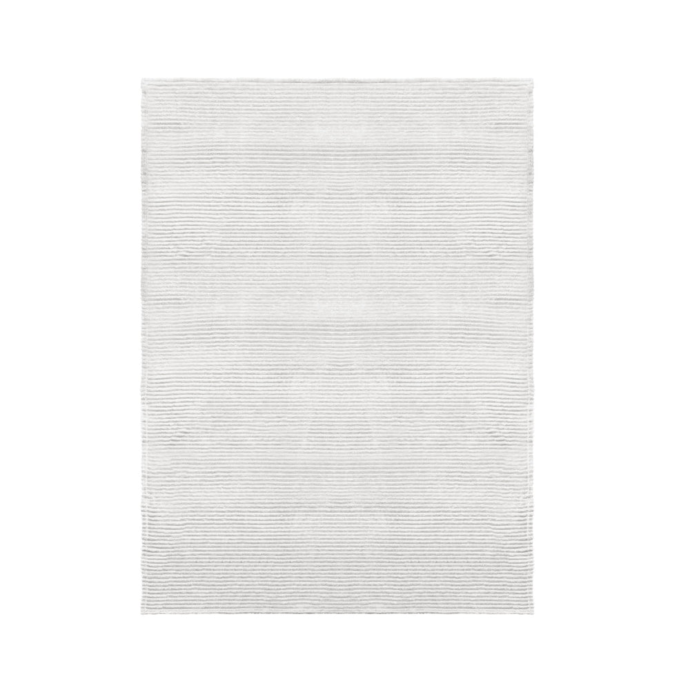 Fluted Flannel Polyester Double Blanket (Taupe)