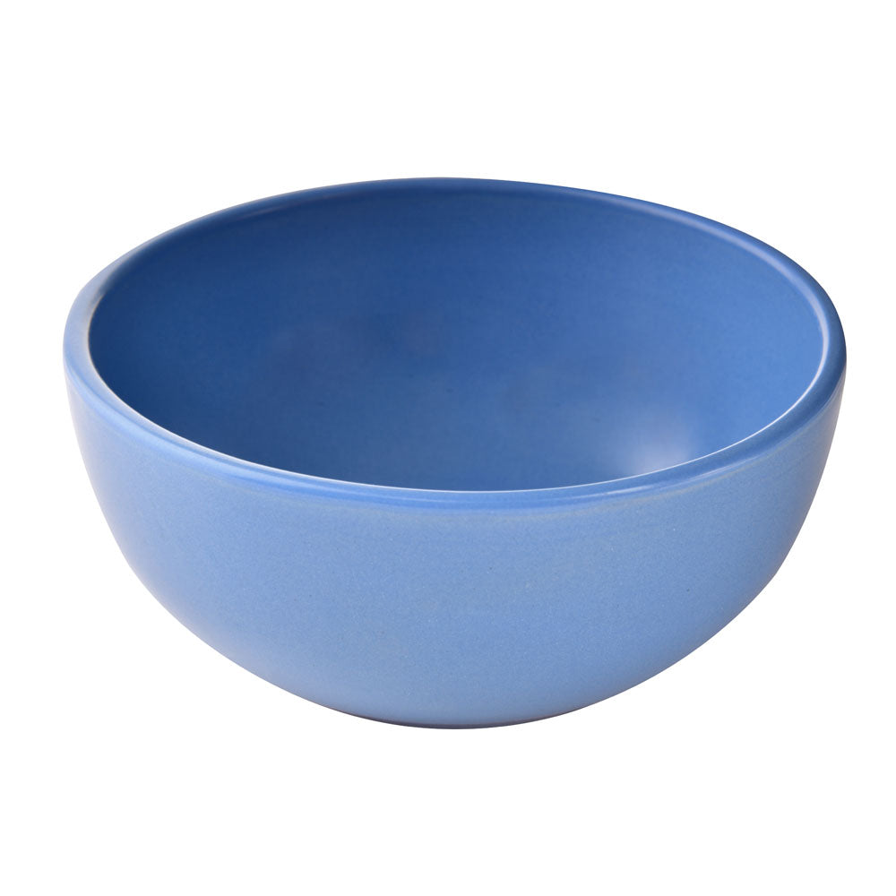 Stoneware Serving Dip Bowl -Blue Matt